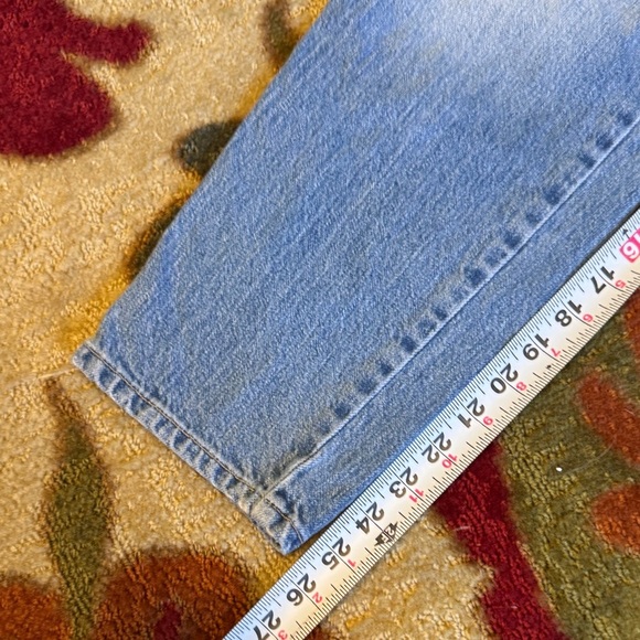 We the free boyfriend pleated high waisted Stylish Blue Denim Jeans - Picture 2 of 8